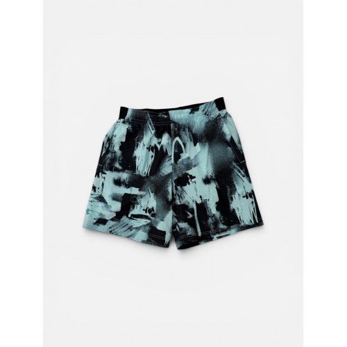 Converse Μαύρη–Γαλάζια Βερμούδα με Abstract Print